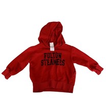 Rabbit Skins Boys Toddler Size 2T Long Sleeve Red Pullover Hoodie Hooded... - £6.14 GBP