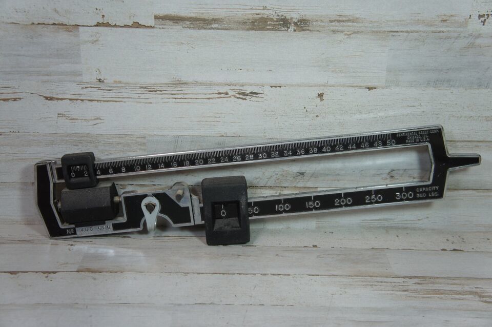 Vtg Weight Level Meter from Continental Health O Meter No 400 CEG Doctor Scale - $33.12