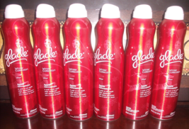 6 Glade Apple Cinnamon Hot Apple Cider Spicy Cinnamon Clove Scent Aerosol Sprays - $37.39