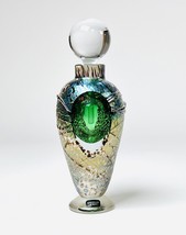 Michael Ahlefeldt-Laurvig Sweden perfume bottle cristal iridescent . Top piece - £339.66 GBP