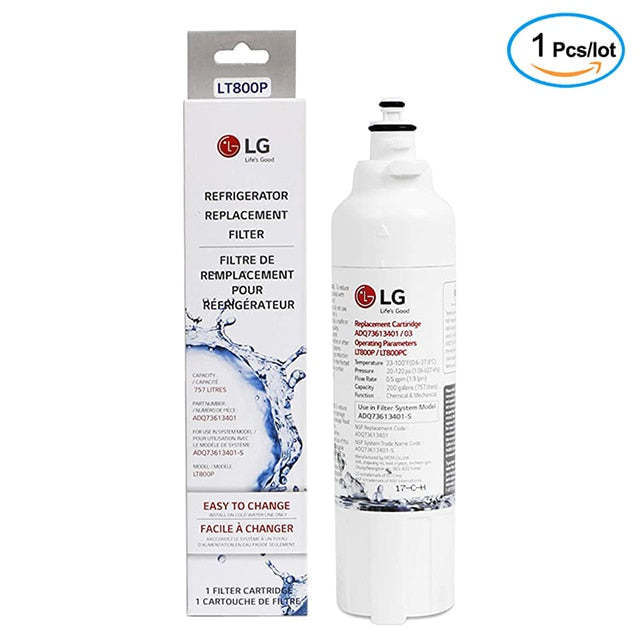 Refrigerator Water Filter, Replacement for LG LT800P, ADQ73613402, ADQ73613408,