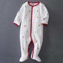 One Piece Pajamas Baby My 1st Christmas Sleep n Play Footed- 3 months - £7.83 GBP