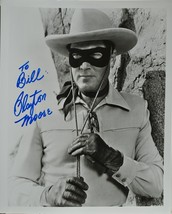 Clayton Moore - The Lone Ranger Signed Photo w/COA - £132.98 GBP
