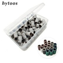 100Pcs/Box Sanding Bands Without Mandrel Electric Nail Drill Accessories - £8.25 GBP