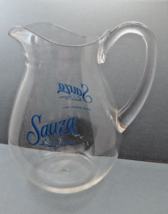 VTG Sauza Tequila Cucumber Chili Plastic Pitcher Clear Pitcher with Logo - $13.10