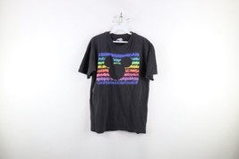 Vtg 90s Disney Mens Large The Disney Channel Rainbow Mickey Mouse T-Shirt USA - £46.35 GBP