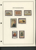 1973 United States Commemorative Stamp Set - £7.96 GBP