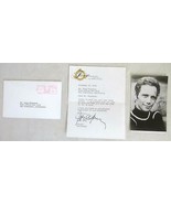 Original Vintage 1972 JOEL GREY Autographed Signed Headshot Postcard &amp; N... - €42,97 EUR