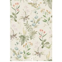 Elegant Wildflower Peel and Stick Wallpaper - Self-Adhesive &amp; Stain Resi... - $37.57