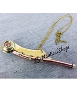Brass Copper Bosun Whistle Call Pipe New US Navy Reproduction - $23.10