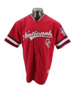 VTG Washington Nationals Nick Johnson Jersey Tru Fan  2000s MLB Stitched... - $56.15