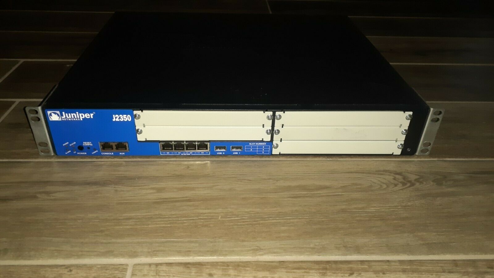 Juniper J2350-JH Router Reset to Defaults Ready for a Fresh Setup - $150.00