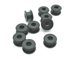 11mm x 6mm id w 6mm Groove Rubber Wire Grommets Panel Bushings Oil Resistant - £8.95 GBP+