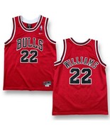 Nike NBA Chicago Bulls Jay Williams #22 Red Stitched Authentic Jersey Yo... - £23.34 GBP
