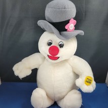 Gemmy Frosty The Snowman Singing Christmas Plush 15&quot; Vintage music 1998 - £16.03 GBP