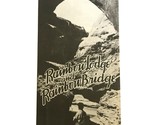 Vtg 1940s Arcobaleno Ponte Utah Arcobaleno Lodge Viaggio Brochure - $16.35