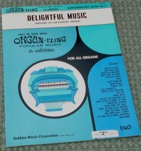 Organ-izing Popular Music, Al Hermanns, 1969, Supp.Book 4  OLD MUSIC BOO... - $7.91