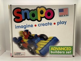 Snapo Advanced Builders Set Toys Imagine Create Play Car Made usa New Se... - £18.67 GBP