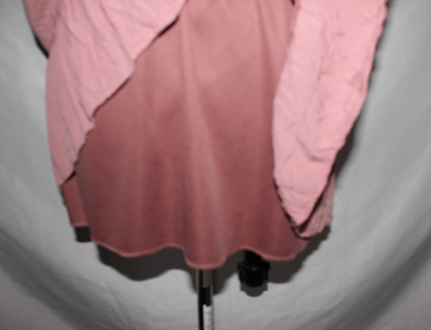 I Love Oasis Women's Size S Mauve Off Shoulder Elastic Waist Tiered Mini Dress Item image 5