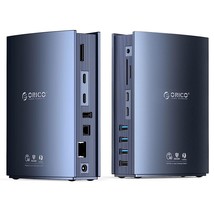 ORICO USB C Docking Station, Thunderbolt 3 Dock Dual Monitor, 15 in 1 Docking St - £235.19 GBP