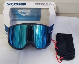 STOMP Ski/Snowboarding Goggles 100% UV400 Protection Replaceable Lens/Straps - £21.96 GBP