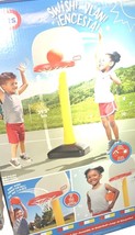 Little Tikes Tot Sport Basketball Hoop Set Indoors or Outdoors 20in x 37... - $31.52