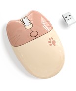 Wireless Mouse, 2.4G Noiseless Mouse with USB Receiver Portable Computer... - £19.56 GBP