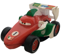 Disney Pixar Cars Francesco Bernoulli Character Toy Car Plastic Red Whit... - $3.99