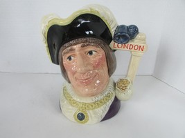 Royal Doulton D6848 Large Character Jug Dick Whittington Ltd Ed England 7.5&quot; L2 - £38.88 GBP