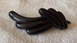 ⭕Vintage, cheveux barrettes, cheveux épingles, 1960-1970 retro, black, 9... - $207.30 MXN
