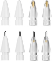 8 Pack Pencil Tips Upgraded Replacement Pencil Nibs Compatible with Pencil 1st 2 - £23.42 GBP