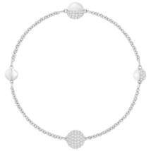 Authentic Swarovski Remix Collection Bracelet with Spheres in Rhodium - $59.09