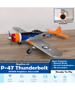RC Airplane P47 Warbird Fighter FPV Gyro 3D 6G Aerobatic Stunt Aircraft ... - $269.99