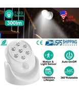 Led Lamp Motion Activated Pir Sensor Cordless Stairs Light 360 Battery O... - £23.22 GBP