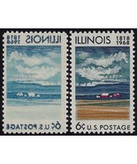 1339 - Scarce Bold Blue Reverse Offset Image Error / EFO &quot;Illinois&quot; Mint NH - $136.75 CAD