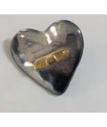 Vintage Bandaid on Heart Lapel Pin Jacket - €12,84 EUR