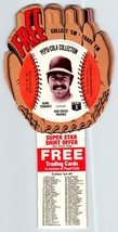 Pepsi-Cola Baseball Trading Card 1977 Gene Tenace San Diego Padres MLB Diecut - £10.46 GBP