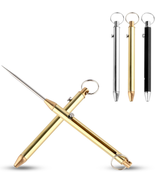 3PCS Portable Titanium Spring Toothpicks Metal Pocket Push-Pull Toothpic... - $28.21 CAD