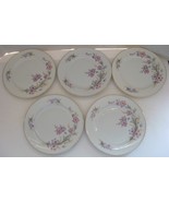 5 Vtg Hutschenreuther LHS Porcelain 7 5/8&quot; Salad Dessert Plates Bavaria ... - $25.77 CAD