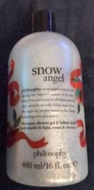 Philosophy Snow Angel Shampoo, Shower Gel &amp; Bubble Bath 16oz - £17.27 GBP
