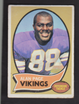 1970 Topps #59 Alan Page Rookie Vikings VGEX - £9.06 GBP