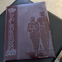 1953 Central High School Yearbook Annual Fort Wayne Indiana IN - Caldron - £14.94 GBP