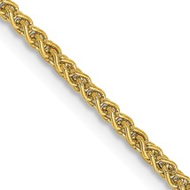 14K Gold Wheat Chain Necklace Jewelry 20&quot; - £209.62 GBP