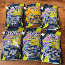 Goblies Play Paint For Water Guns 25.3 FL OZ ~ 6 Bags ~ 5 Purple 1 Orange - $19.80