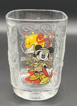 Disney World Animal Kingdom Mickey Mouse McDonalds 2000 Square Glass Cup - £4.54 GBP