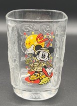 Disney World Animal Kingdom Mickey Mouse McDonalds 2000 Square Glass Cup - $5.79