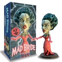 Retro A Go Go Mad Bride of Frankenstein Putrid in Pink Tiny Terror Figure New! - $18.99