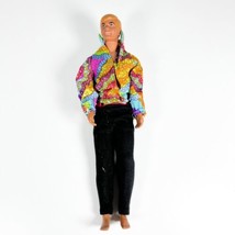 Vintage Barbie Live Action Ken Blonde Doll #1159 *No Fringe Vest, Black Pants - £25.54 GBP