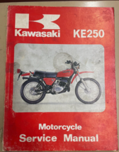 Kawasaki KE250 Service Shop Workshop Manual 99924-1014-01 OEM - £27.45 GBP
