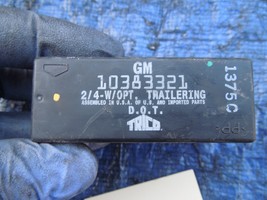 Silverado Sierra Tahoe Yukon turn signal flasher relay module towing 103... - $29.99